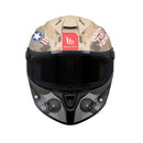 MT Targo S Helmet Patton Matt Sand Camo