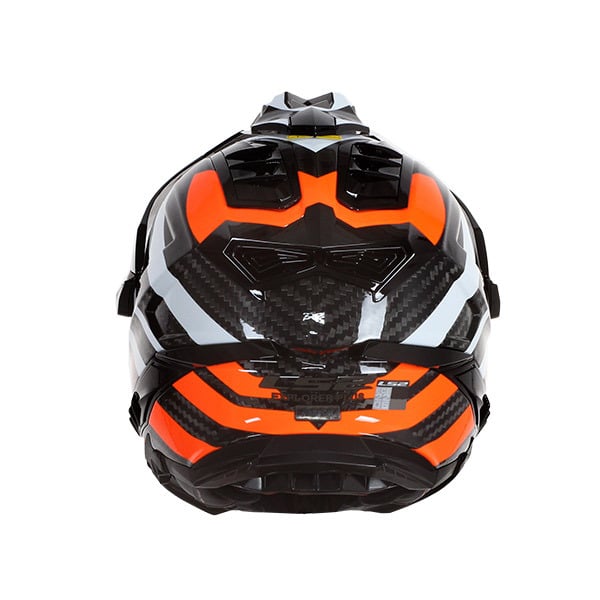 LS2 Adventure MX701 EXPLORER C EDGE  Black-Fluo Orange