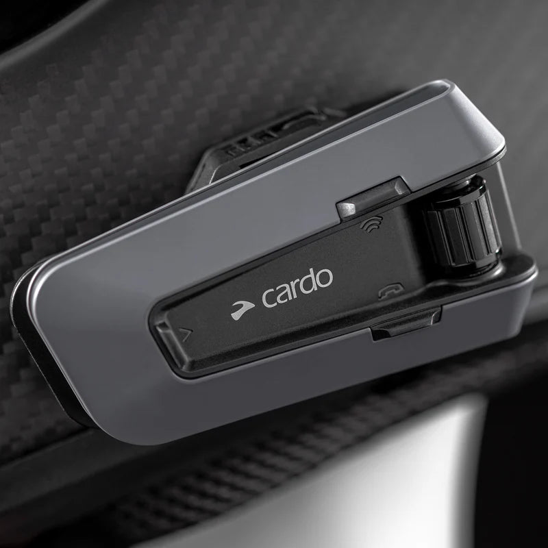 Cardo Packtalk Edge Bluetooth Intercom System Sound By JBL