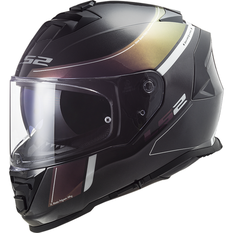 Ls2 Ff800 Storm Ii Velvet Black Rainbow Motorcycle Helmet