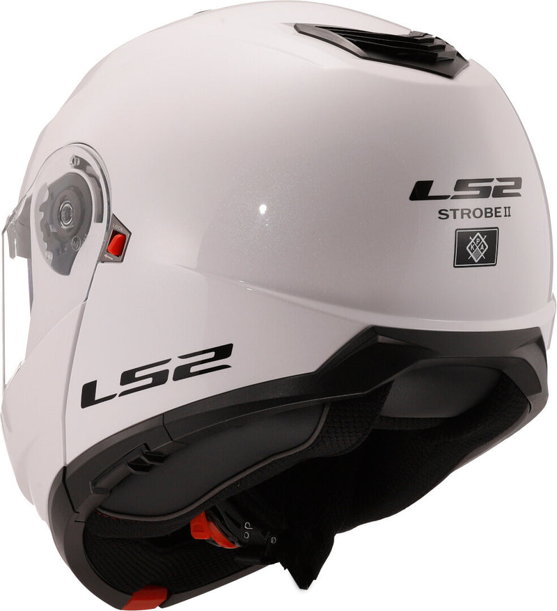 LS2 FF908 Strobe II Solid White X-Large