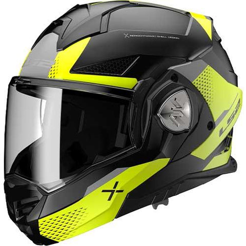 LS2 Ff901 Advant X Oblivion Matt Black Hi-Viz Yellow