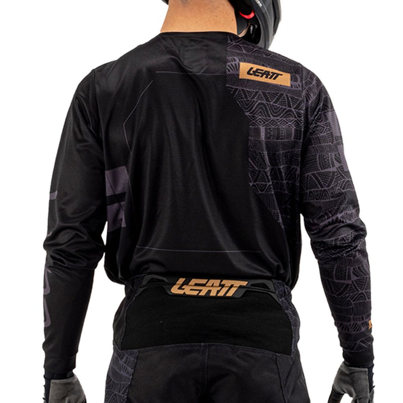 Leatt 3.5 Ride V25 Black Motocross Kit Combo