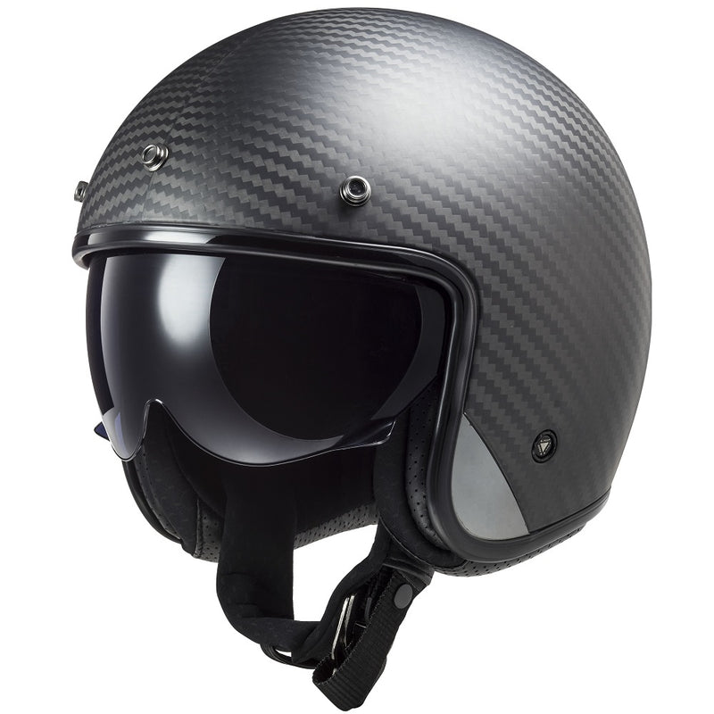 LS2 OF601 Bob Carbon Helmet X-LARGE