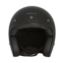 Merlin Blackbird Jet Helmet - Matt Black