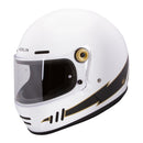 Merlin Revival Vintage Full Face Helmet - Flash Optic White