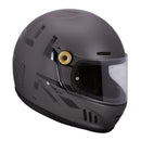 Merlin Revival Vintage Full Face Helmet - Union Grey