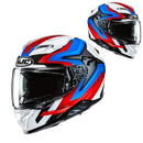 HJC F71 Fes - White Blue Red