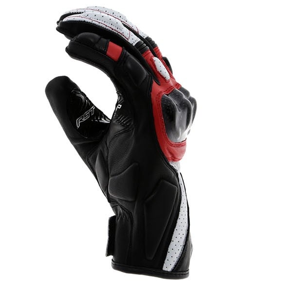 RST Stunt 3 CE Mixed Gloves - Red