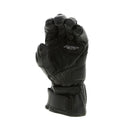 RST Turbine Waterproof CE Leather Gloves - Black