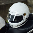 Merlin Revival Vintage Full Face Helmet - Flash Optic White