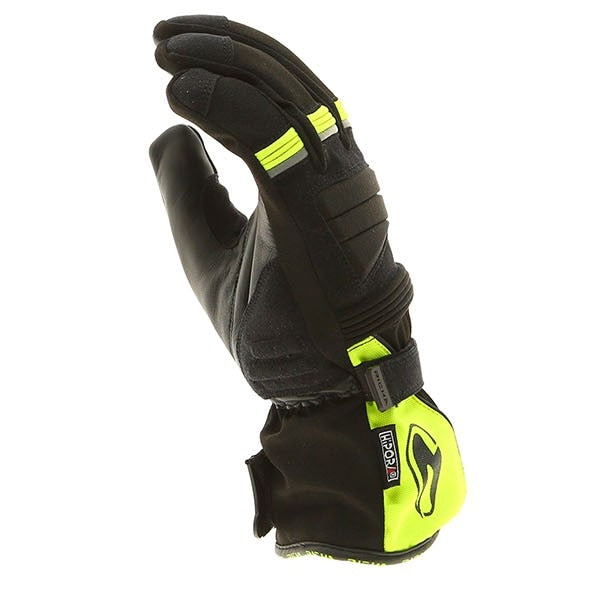 Richa Peak Glove - Black / Flo Yellow