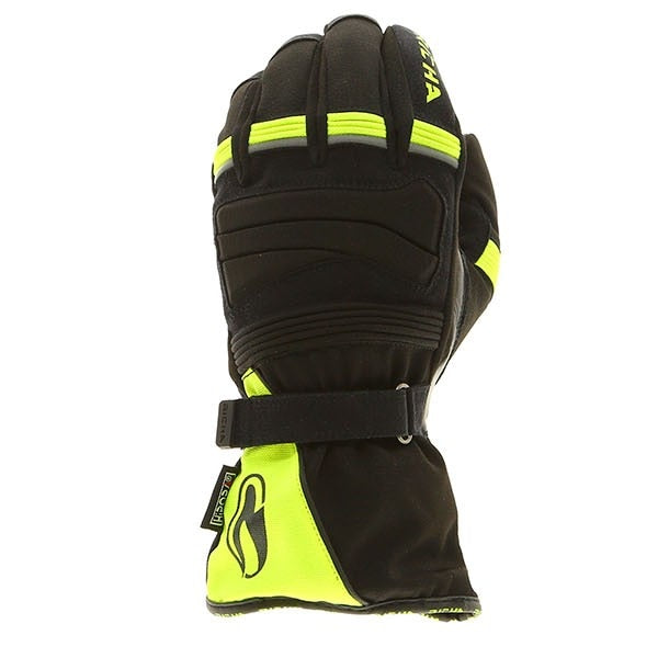 Richa Peak Glove - Black / Flo Yellow