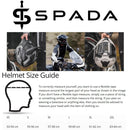 Spada Dark Star Carbon Red Interior Open Face Helmet