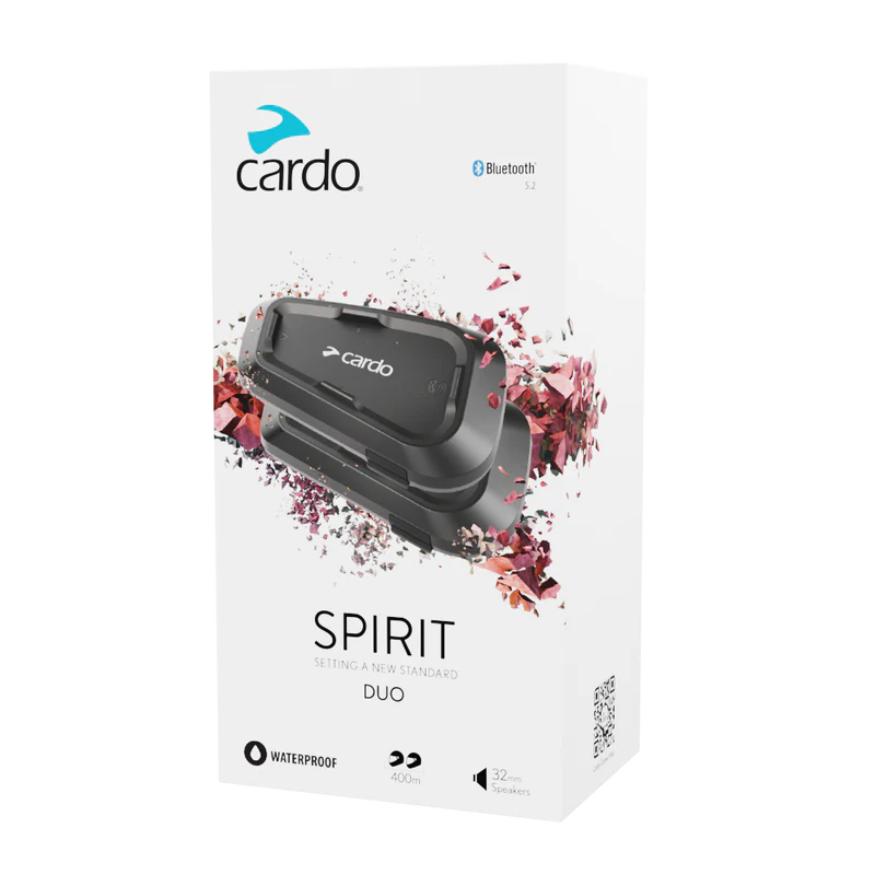 Cardo Spirit Duo Bluetooth Intercom System