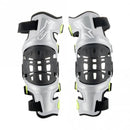 Alpinestars Bionic-7 Knee Brace Set - Large - Silver / Yellow Fluo