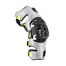 Alpinestars Bionic-7 Knee Brace Set - Large - Silver / Yellow Fluo