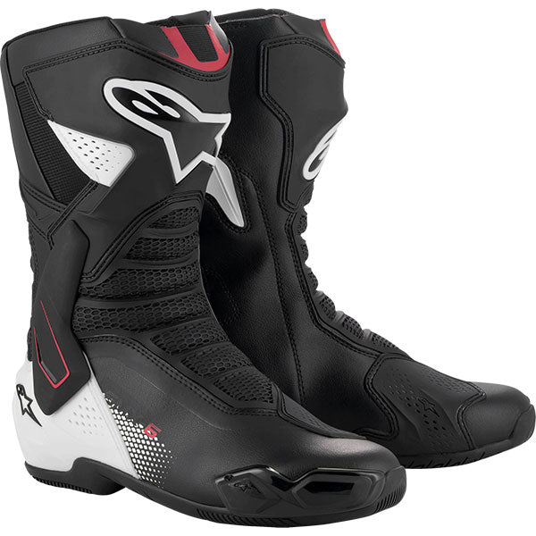 Alpinestars SMX-6 V3 Boots - Black / White / Red