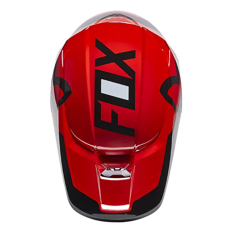 Fox Racing V1 Lux Fluo Red Mips Motorcross Helmet