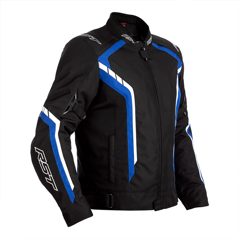 RST Axis CE Textile Jacket - Black / Blue / White