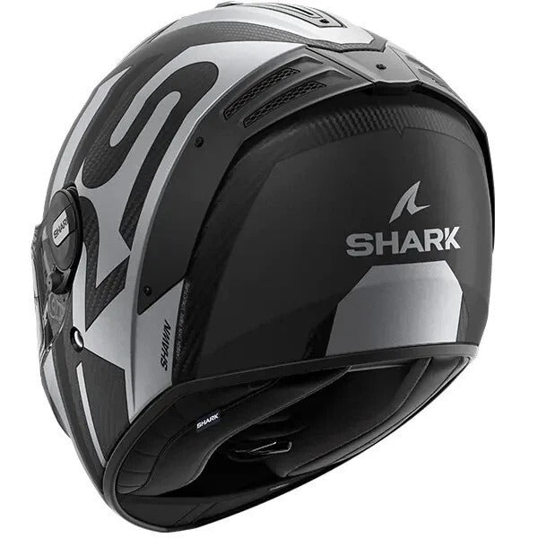 Shark Spartan RS Carbon X-LARGE Matt Carbon Silver