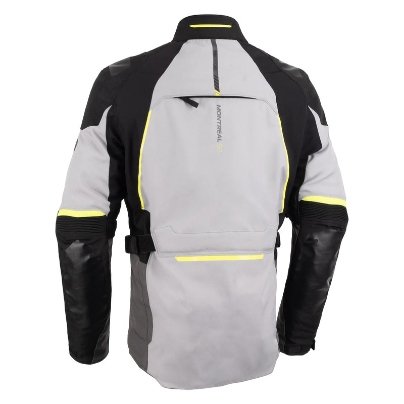 Oxford Montreal 5.0 Dry2Dry Men’s Jacket - Grey / Black / Yellow