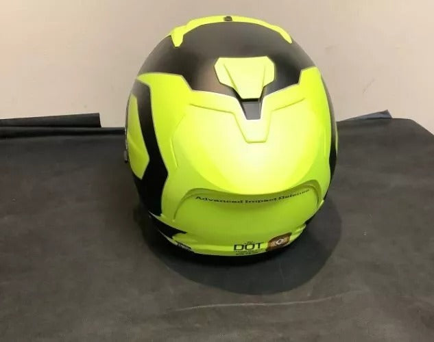 6D ATS-1 Carbon Helmet X-SMALL Black Fluo Yellow