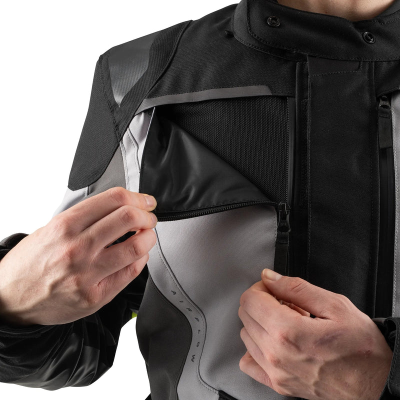 Oxford Montreal 5.0 Dry2Dry Men’s Jacket - Grey / Black / Yellow