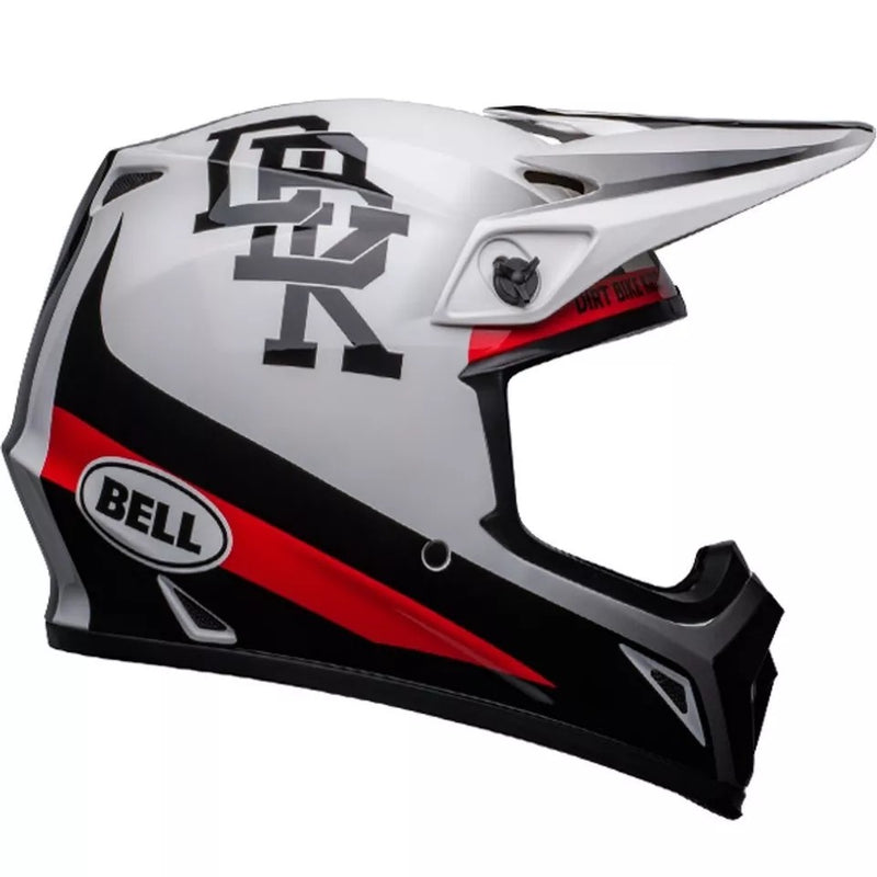 Bell MX-9 Mips Twitch DBK Gloss White / Black XX-LARGE