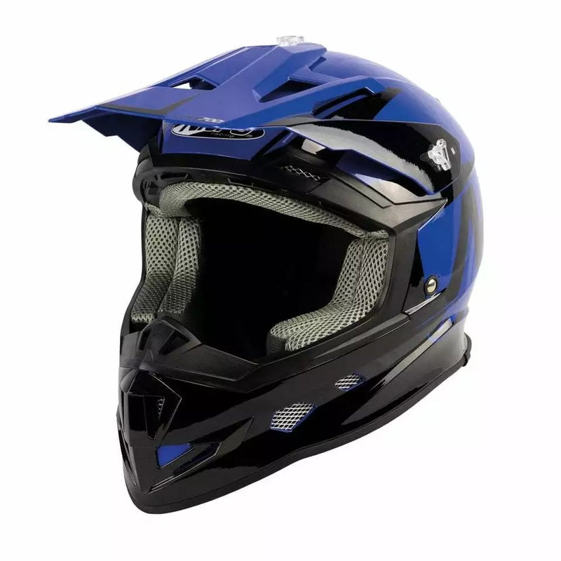 Nitro MX700 Holeshot Black / Blue SMALL