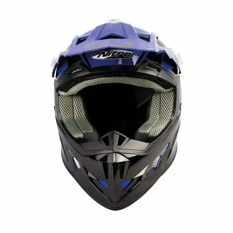 Nitro MX700 Holeshot Black / Blue SMALL