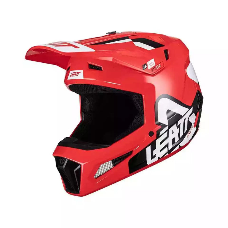 Leatt 3.5 MX Helmet Kit ( Free Velocity 4.5 Goggles ) RED