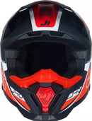 Just 1 J40  Flash Red White Black LARGE