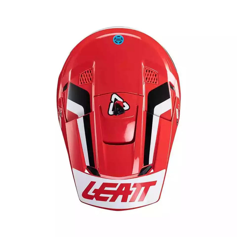 Leatt 3.5 MX Helmet Kit ( Free Velocity 4.5 Goggles ) RED