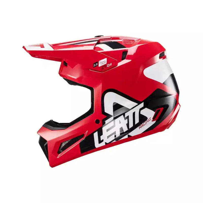 Leatt 3.5 MX Helmet Kit ( Free Velocity 4.5 Goggles ) RED