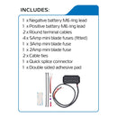 Oxford Junction Box -12V with fused power outlets