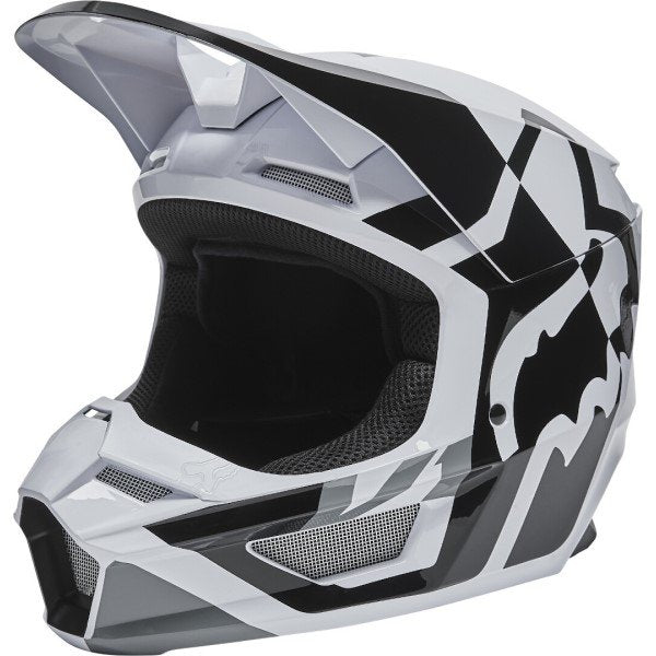 Fox V1 Lux Mips Helmet Black White