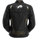 Furygan Ladies' Agata Textile Jacket - Black / White / Gold
