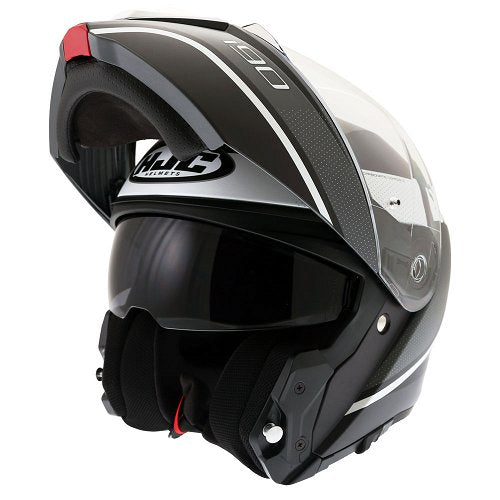 Hjc I90 Davan Flip Front Helmet (black/white)