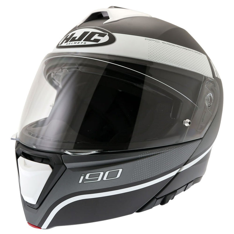 Hjc I90 Davan Flip Front Helmet (black/white)