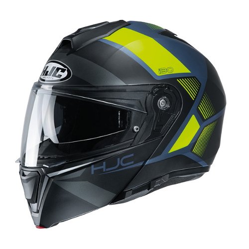 Hjc I90 Hollen Flip Front Helmet (yellow)