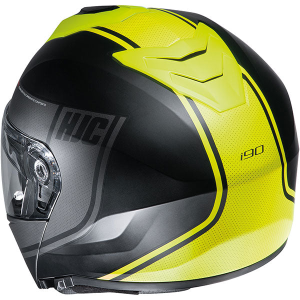 Hjc I90 Davan Flip Front Helmet (black/yellow)