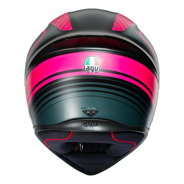 AGV K1-S Warmup Black / Pink X-Large
