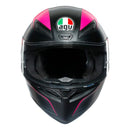 AGV K1-S Warmup Black / Pink X-Large