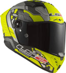 LS2 FF805 Thunder Plus Carbon - Space - Matt Hi-Vis Yellow - X-LARGE