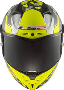 LS2 FF805 Thunder Plus Carbon - Space - Matt Hi-Vis Yellow - X-LARGE