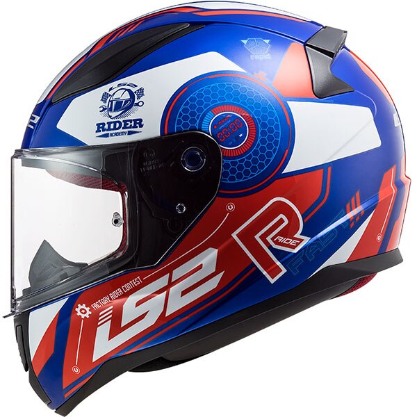 LS2 Rapid - Stratus Blue / Red / White - X-LARGE