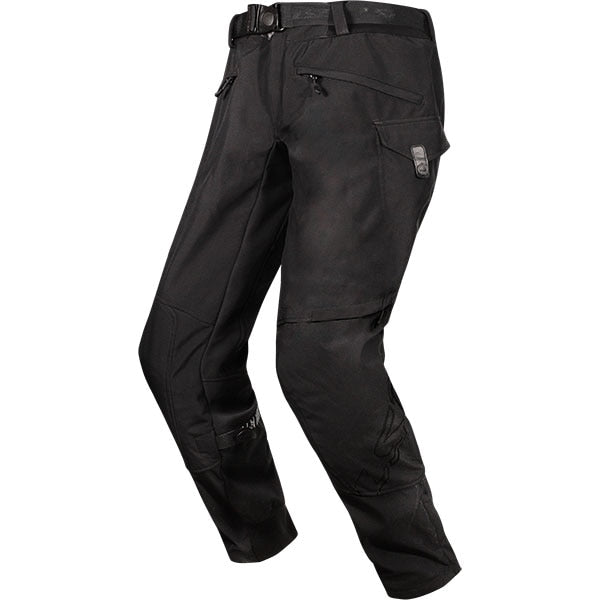 LS2 Douglas Water-resistant Textile Trousers - Black - LARGE (32")