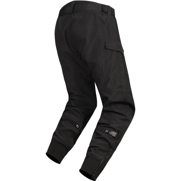 LS2 Douglas Water-resistant Textile Trousers - Black - LARGE (32")