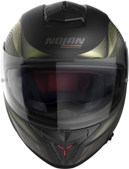 Nolan N80-8 - Powerglide Flat Black/Gold - SMALL